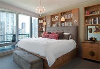 Open Contemporary Bedroom by Emily Mackie