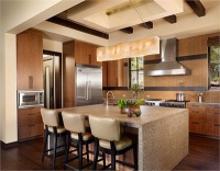 Open Contemporary Kitchen by Laura Britt