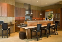 Open Contemporary Kitchen by Harte Brownlee & Associates