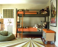 Casual Transitional Kid's Room by Diane Paparo