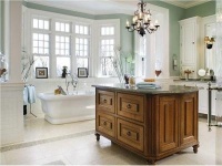 Classic Country/Rustic Bathroom by Hiland Turner