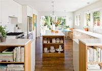 Sunny Contemporary Kitchen by Jessica Helgerson