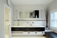 Elegant Contemporary Bathroom by Nathalie Tremblay