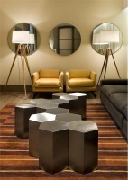 Elegant Contemporary Living Room by Gabriel Benroth, Adam Rolston & Drew Stuart