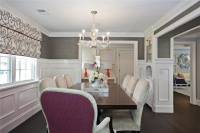 Elegant Contemporary Dining Room by Mary Jo Fiorella