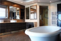 Light Contemporary Bathroom by Pepe Calderin