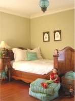 Casual Transitional Kid's Room by Jessica Helgerson