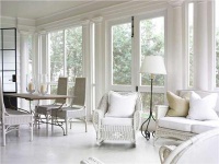 Relaxing Transitional Family Room by Carter Kay