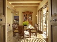 Sunny Transitional Kitchen by Suzanne Tucker