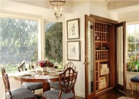 Cozy Traditional Dining Room by Timothy Corrigan