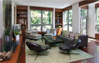 Classic Contemporary Living Room by Margaret Carter