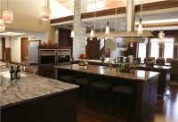 Open Traditional Kitchen by Terri Schmidt