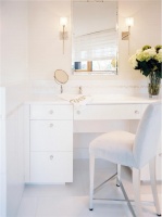 Elegant Contemporary Bathroom by Jamie Herzlinger