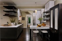 Cozy Contemporary Kitchen by Jennifer Gilmer