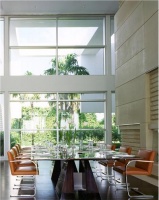 Open Transitional Dining Room by Thomas Mojo & Mark Stumer