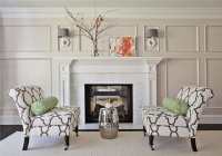 Classic Contemporary Living Room by Mary Jo Fiorella