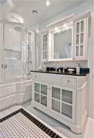 Light Traditional Bathroom by Victoria Shaw