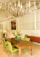 Casual Contemporary Dining Room by Mark English