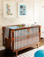 Light Transitional Kid's Room by Jennifer Jones