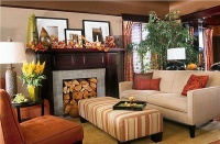 Homey Traditional Living Room by Garrison Hullinger