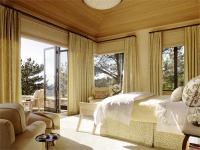 Sunny Transitional Bedroom by Suzanne Tucker