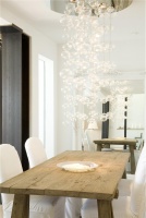 Light Contemporary Dining Room by Mark English