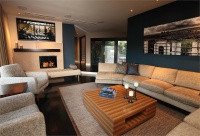 Open Contemporary Living Room by Christopher Grubb