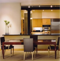 Open Contemporary Dining Room by Danny Colvin