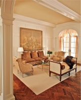 Formal Traditional Living Room by Rhonda Vandiver-White