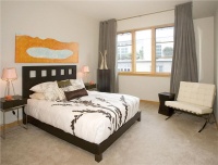 Casual Contemporary Bedroom by Pangaea