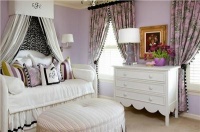 Light Transitional Kid's Room by Tobi Fairley