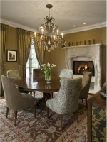 Formal Traditional Dining Room by Susan Fredman