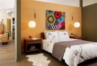 Cozy Contemporary Bedroom by Gabriel Benroth, Adam Rolston & Drew Stuart