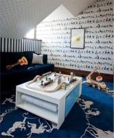 Sunny Contemporary Kid's Room by David Howell