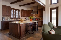 Homey Traditional Kitchen by Michael Abrams