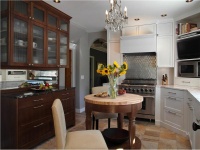 Light Transitional Kitchen by Donna DuFresne