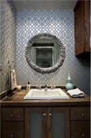 Private Transitional Bathroom by Beth Dotolo & Carolina Gentry