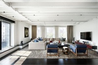 Open Contemporary Living Room by David Howell