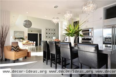 Elegant Contemporary Kitchen by Dawna Jones