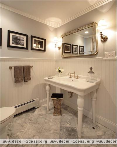 Classic Traditional Bathroom by Olga Adler