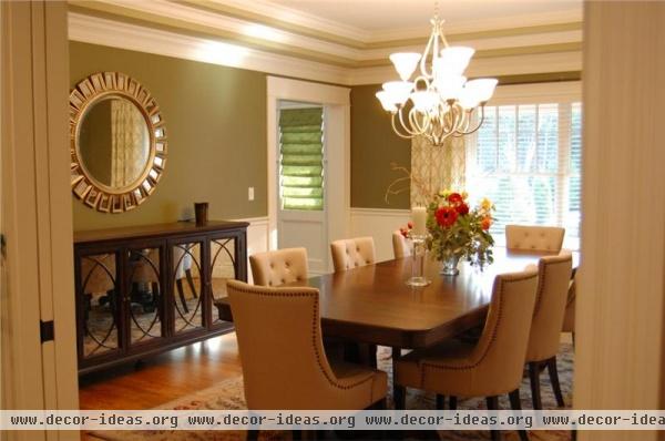 Elegant Contemporary Dining Room by Celi St.Onge