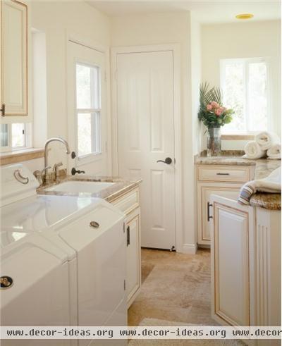 Classic Traditional Laundry Room by John Mills Davies