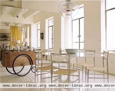 Sunny Contemporary Dining Room by Commune