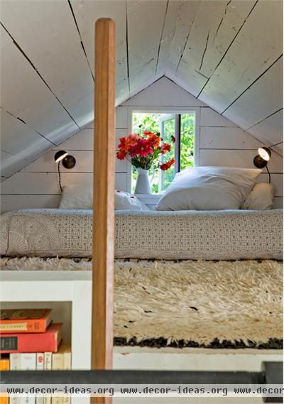 Cozy Country/Rustic Bedroom by Jessica Helgerson