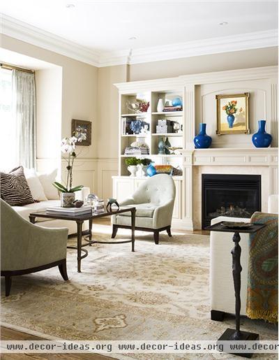 Formal Transitional Living Room by Jeffrey and Deborah Fisher