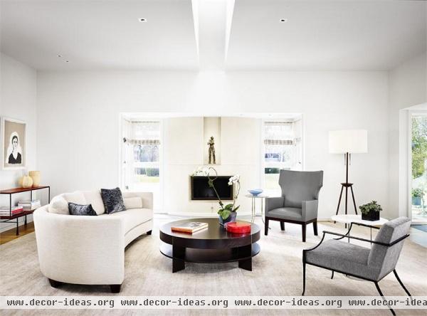 Light Contemporary Living Room by Emily Summers