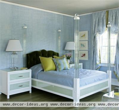 Light Contemporary Bedroom by Drake Design Associates