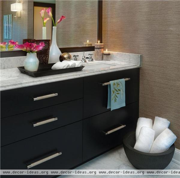 Elegant Transitional Bathroom by Chris Prince