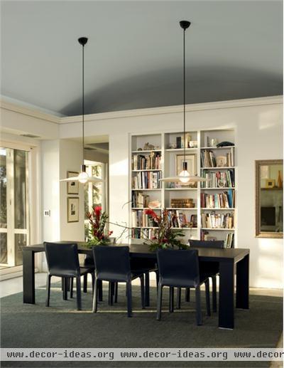 Open Contemporary Dining Room by Jane Frederick