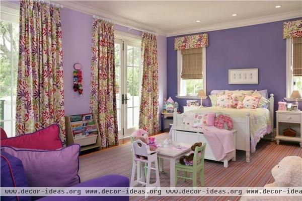 Classic Transitional Kid's Room by Michael Abrams